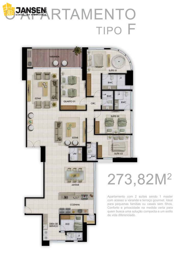 Apartamento, 4 quartos, 220 m² - Foto 58