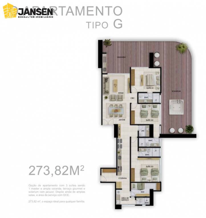 Apartamento, 4 quartos, 220 m² - Foto 63