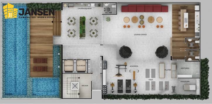 Apartamento, 3 quartos, 62 m² - Foto 4