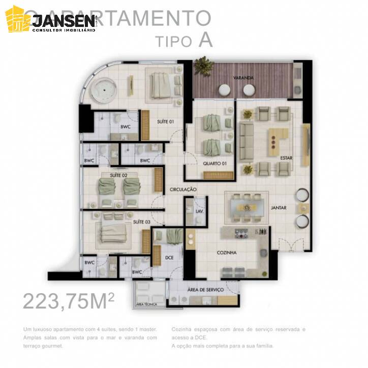 Apartamento, 4 quartos, 325 m² - Foto 59