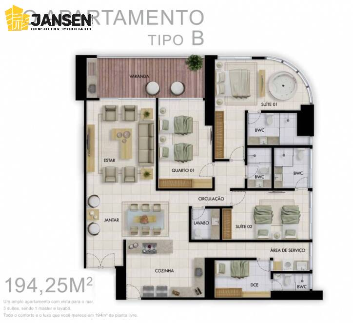 Apartamento, 3 quartos, 160 m² - Foto 60