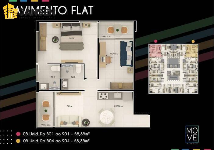 Apartamento, 2 quartos, 58 m² - Foto 20