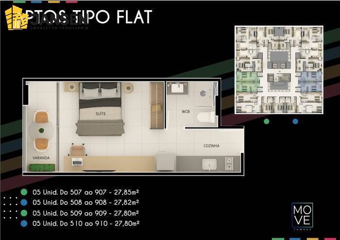 Apartamento, 2 quartos, 58 m² - Foto 23