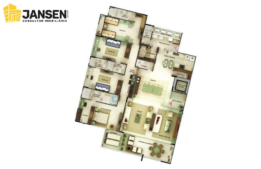 Apartamento, 4 quartos, 472 m² - Foto 23