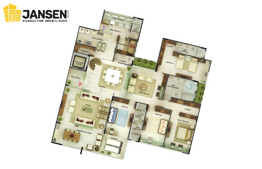 Apartamento, 4 quartos, 472 m² - Foto 26