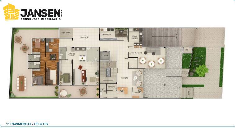 Apartamento, 2 quartos, 54 m² - Foto 22