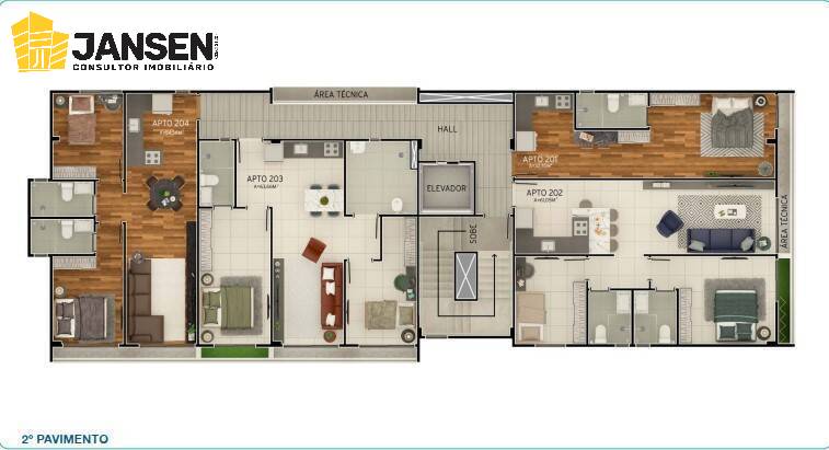 Apartamento, 2 quartos, 54 m² - Foto 23