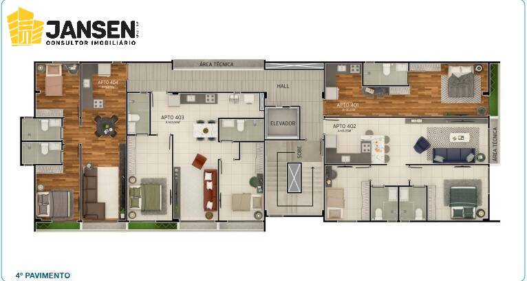 Apartamento, 2 quartos, 54 m² - Foto 25