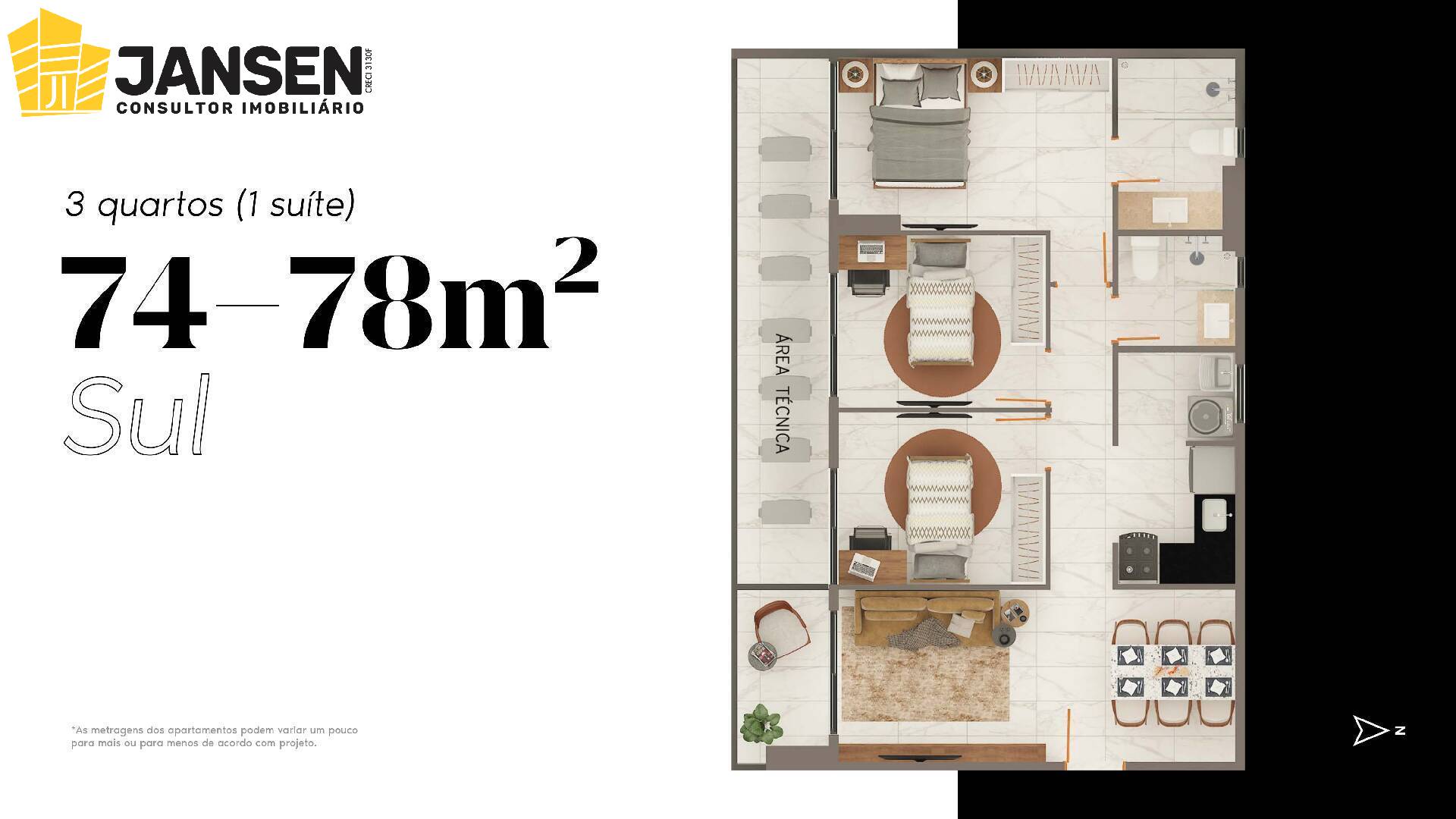 Apartamento, 3 quartos, 76 m² - Foto 15