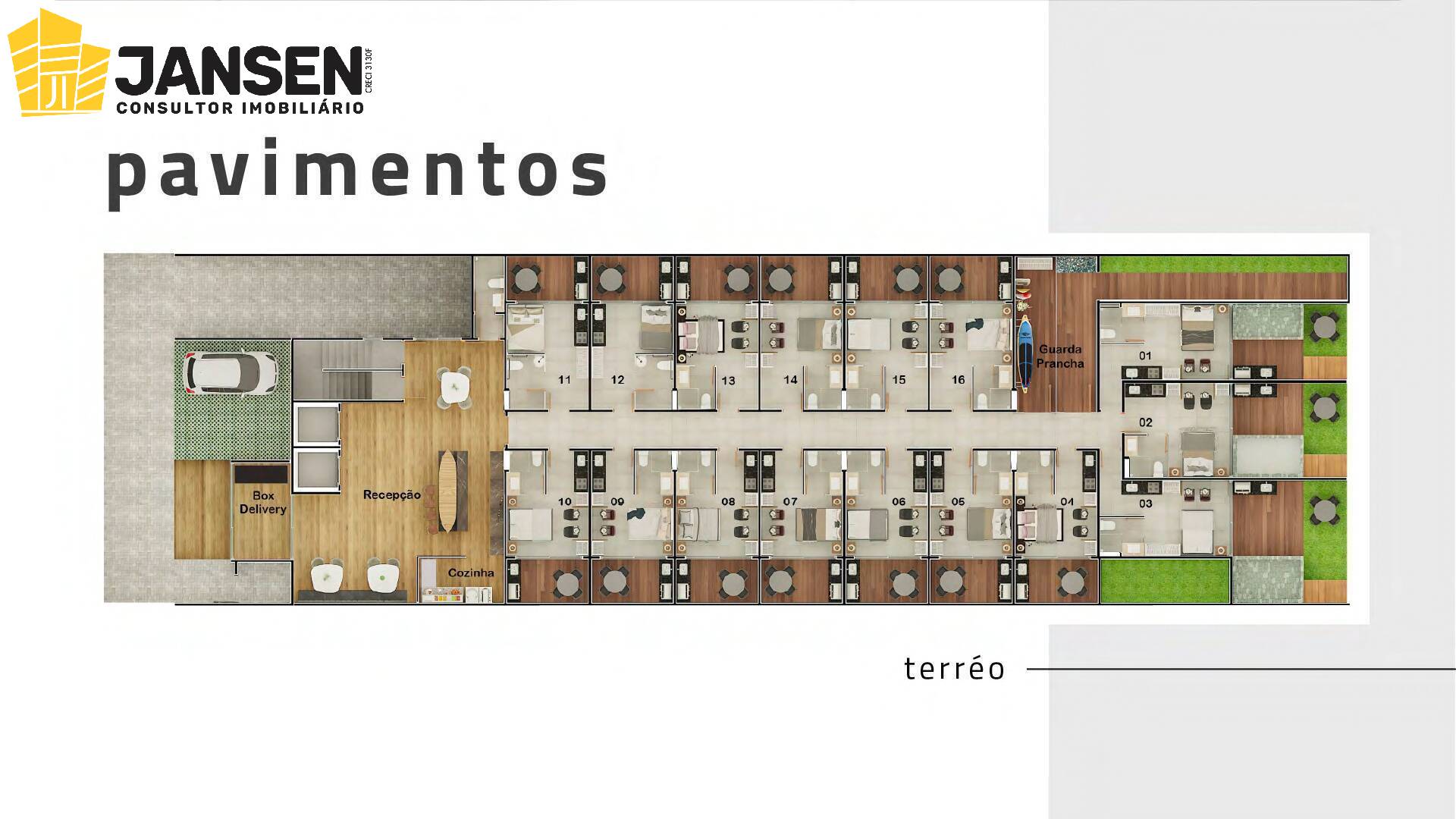 Apartamento, 1 quarto, 17 m² - Foto 25