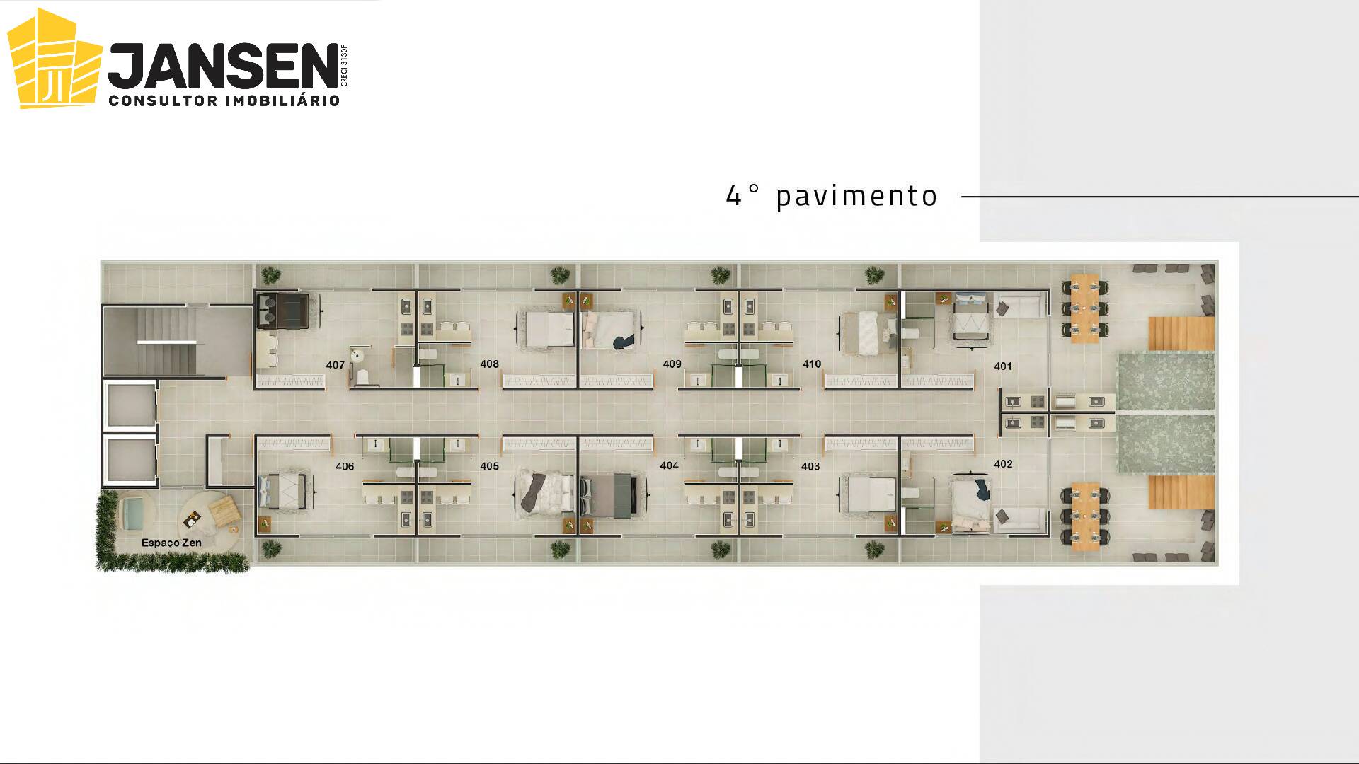 Apartamento, 1 quarto, 17 m² - Foto 27