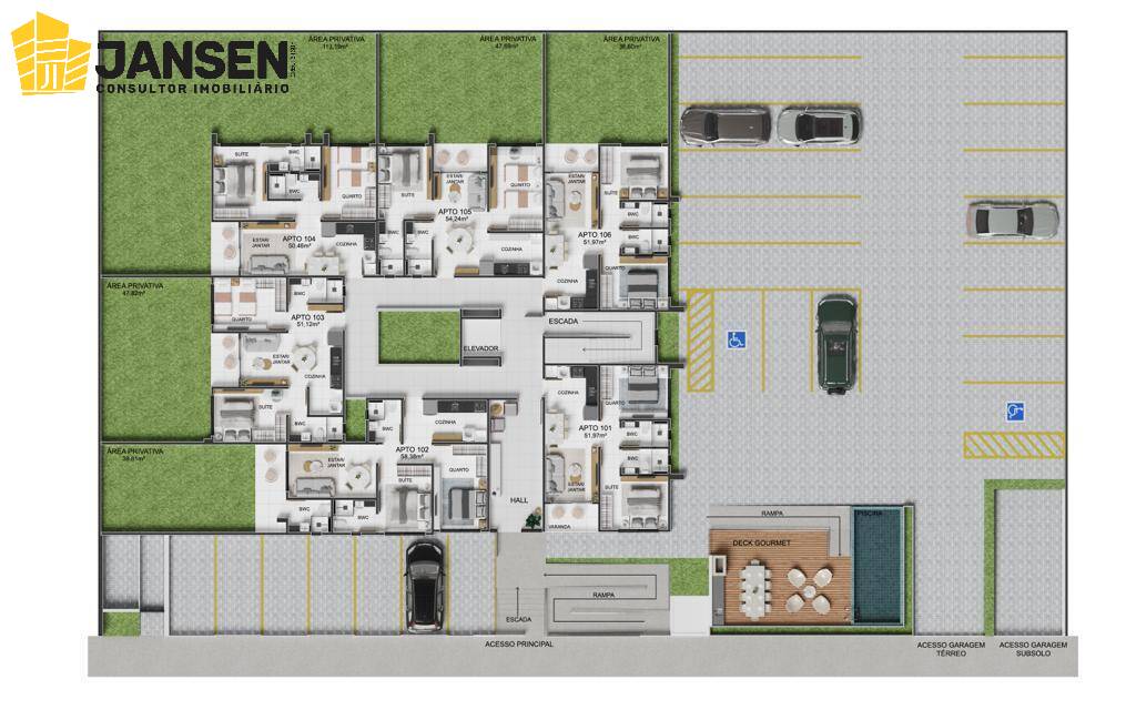 Apartamento, 2 quartos, 54 m² - Foto 10