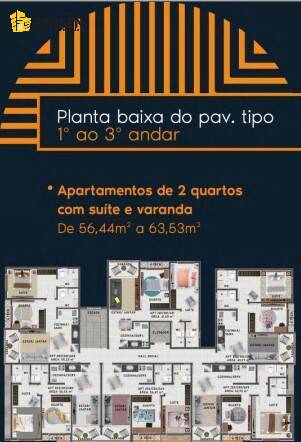 Apartamento, 2 quartos, 56 m² - Foto 9