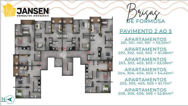 Apartamento, 2 quartos, 54 m² - Foto 22