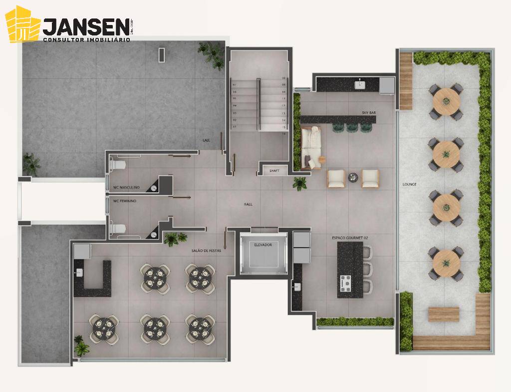 Apartamento, 2 quartos, 55 m² - Foto 23