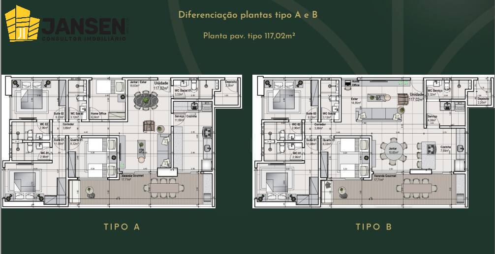 Apartamento, 3 quartos, 78 m² - Foto 57