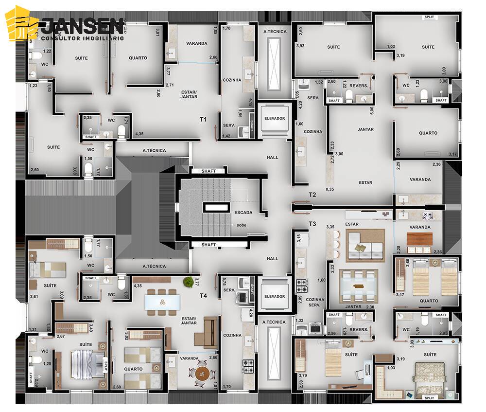 Apartamento, 3 quartos, 82 m² - Foto 12