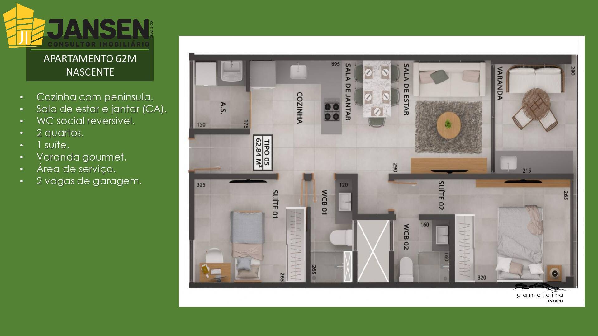 Apartamento, 2 quartos, 68 m² - Foto 24