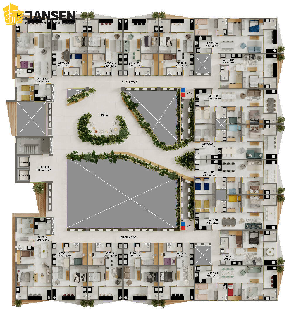 Apartamento, 2 quartos, 64 m² - Foto 15