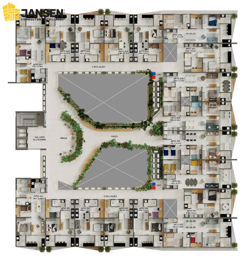 Apartamento, 2 quartos, 64 m² - Foto 16