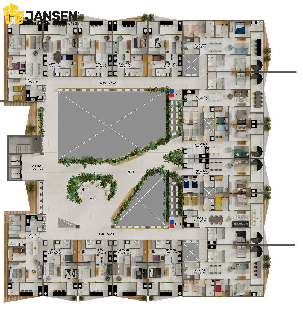 Apartamento, 2 quartos, 64 m² - Foto 17