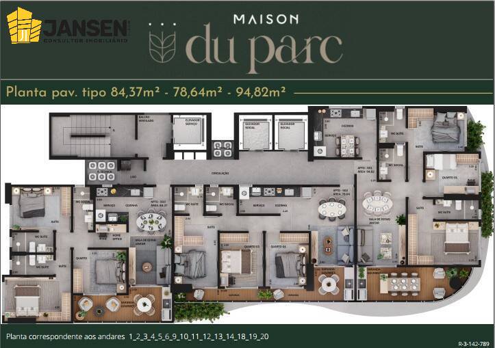 Apartamento, 3 quartos, 86 m² - Foto 38