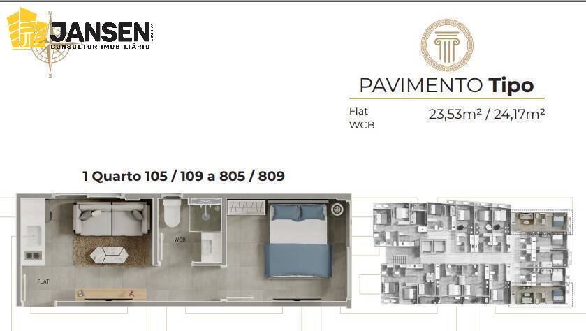 Apartamento, 1 quarto, 25 m² - Foto 31
