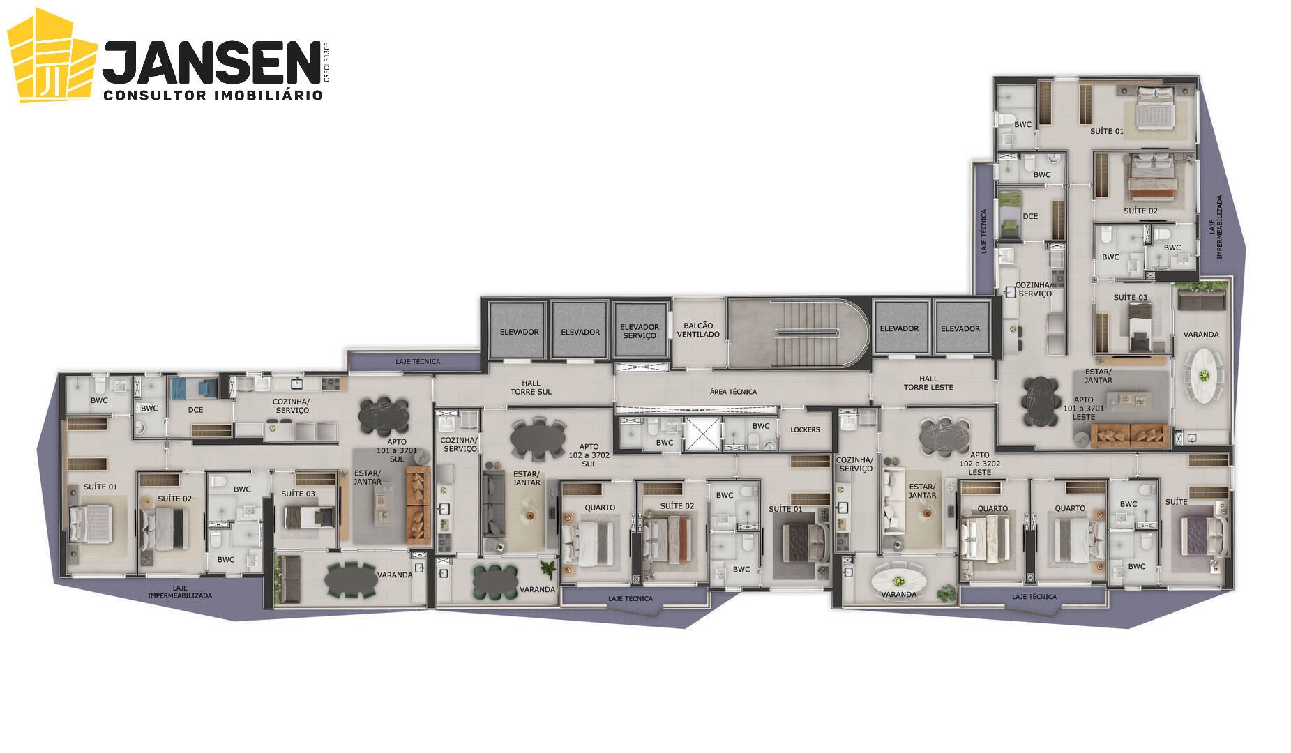 Apartamento, 3 quartos, 101 m² - Foto 22