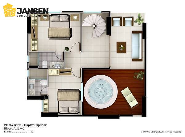 Cobertura, 3 quartos, 158 m² - Foto 45